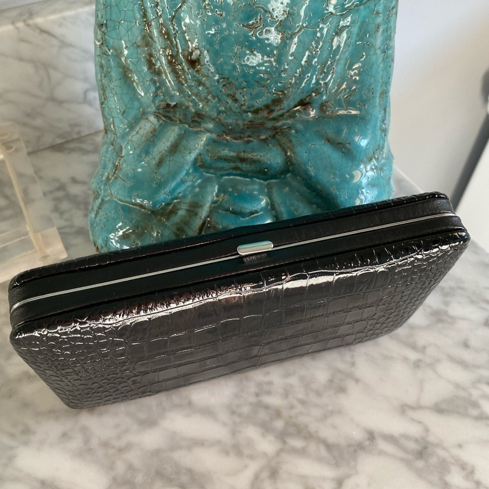 ELF New Luxe Brush Collection 7 Pieces with Black Croc Case - Picture 7 of 11